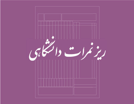 ترجمه ریزنمرات دانشگاهی به انگلیسی